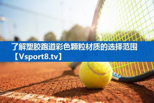 了解塑胶跑道彩色颗粒材质的选择范围