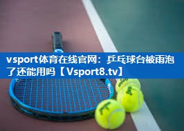 乒乓球台被雨泡了还能用吗