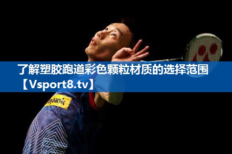 <strong>了解塑胶跑道彩色颗粒材质的选择范围</strong>